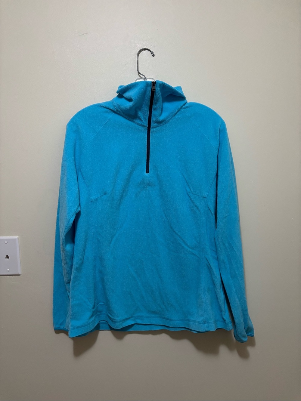 Columbia Women's Half-Zip Fleece Pullover - Light Blue (Size L)